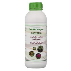 Castalia - Jabón Negro Ecológico - Formáto 1 litros - Potencia la acción de Productos fitosanitarios Frente a plagas como pulgón, Mosca Blanca,...