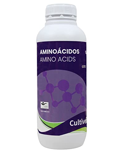 CULTIVERS Abono Aminoácidos Vegetales de 1 L. Fertilizante líquido ecológico que potencia el crecimiento de tu plantas en exterior e interior....