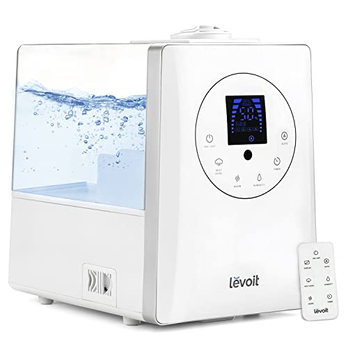 LEVOIT Humidificador de aire para bebés 6L, ultrasónico silencioso