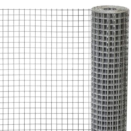 Windhager Malla de Alambre galvanizada, Malla de aviario para Conejillos de Indias o Pollos, Malla de Alambre de 19 mm, 2,5 x 0,5 x 0,7 mm, 79066